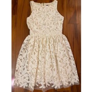 Alexia Admor Fit and Flare Lace Dress